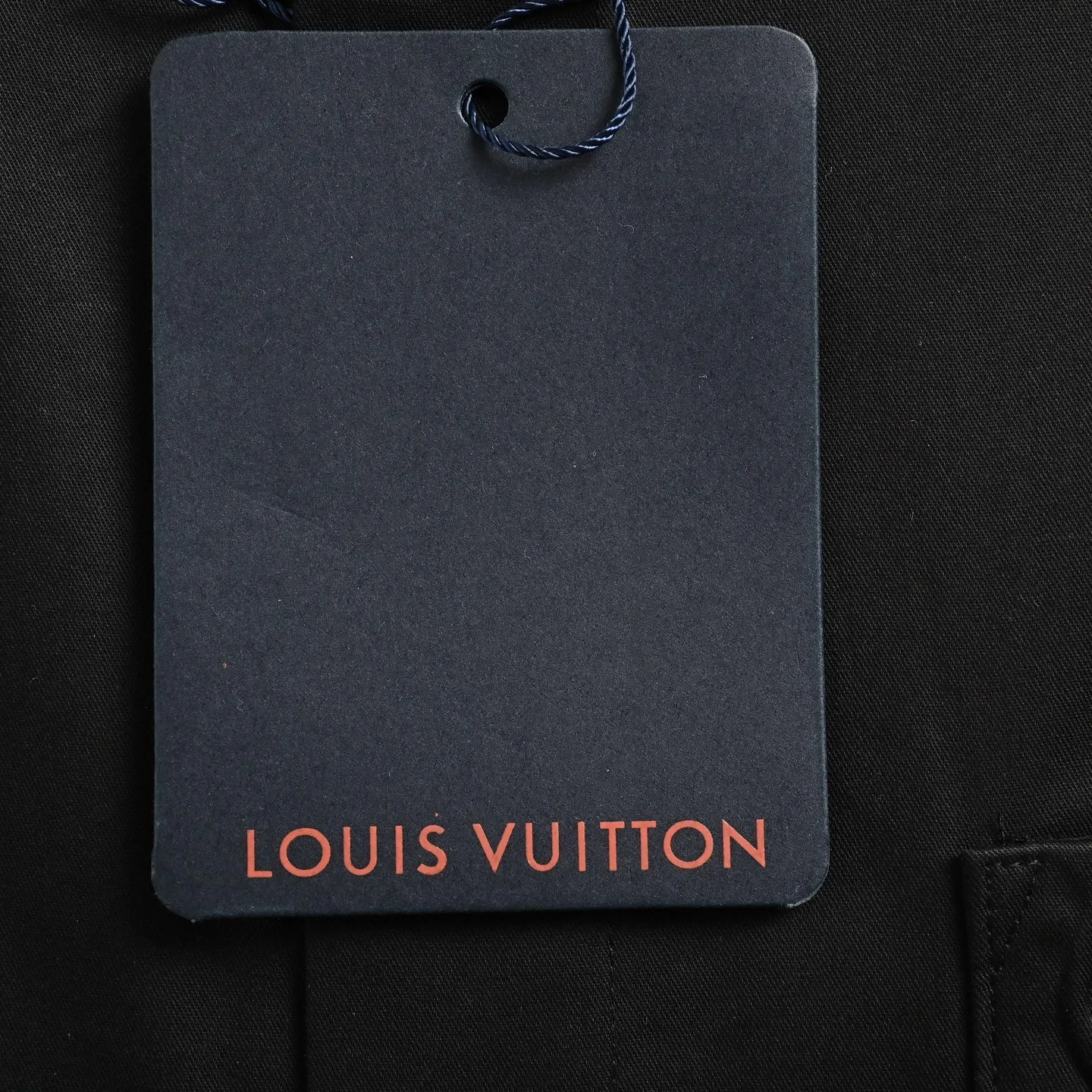 Louis Vuitton/Louis Vuitton 26ss pocket presbyopic embossed short-sleeved shirt